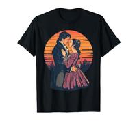 Jane Austin - Pride and Prejudice Romantic Sunset Value Graphic T-Shirt