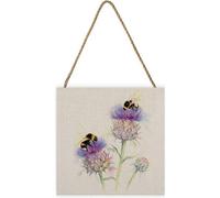 Jane Bannon Busy Bees Wooden Plaque Multicoloured (One Size)