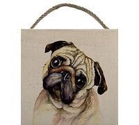 Jane Bannon, EMB10880, Jane Bannon - Pringle Wooden Block, Multi-Color, 20 x 20cm