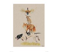 Jane Bannon (Last Laugh Art Print, Multi-Colour, 60 x 80 cm