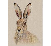 Jane Bannon Tilly Canvas Print, Multi-Colour, 30 x 40 cm