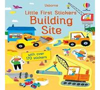 Jane Bingham Little First Stickers Building Site Paperback Book Jane Bingham Multicolor