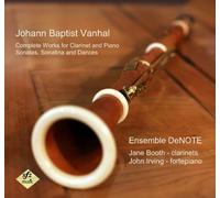 Jane Booth - Johann Baptist Vanhal: Complete Works For Clarinet And Piano