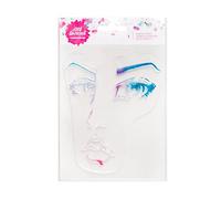 Jane Davenport Mixed Media 1 Piece Acrylic Stamp, Clear