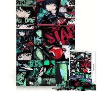 Jane Doe Comic Panel Collage Jigsaw Puzzles for Adults 1000 Pieces Sharp Mind Bright Color Family Activity Wall Art (50x75cm)