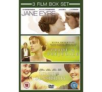 Jane Eyre (2011) / Sense and Sensibility (1996) / Pride and Prejudice (2005) - Triple Pack