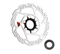 Jane Eyre Bicycle Brake Disc Compatible with Shimano SM-RT54 160 mm Brake Disc Centre Lock Brake Disc Rotor Suitable for Road Bikes and Mountain Bikes