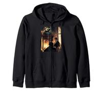 Jane Eyre Charlotte Bronte Romantic Scene with Mr Rochester Zip Hoodie