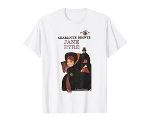 Jane Eyre Charlotte Bronte Vintage Book Cover T-Shirt