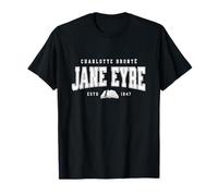 Jane Eyre College Style Design Charlotte Brontë T-Shirt