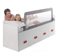 Jane Foldable Bed Rail for Compact Beds,150 x 58 cm
