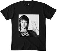 Jane Fonda Mugshot DMN t-Shirts t-Shirts for Men t-Shirts Black L