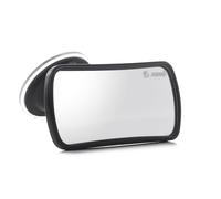 Jané Front Surveillance Mirror for Drivers 360° Ball Head Suction Cup Anti-Scratch Glass