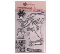 Jane Gill Clear Magic Stamp - Long Tall Santa