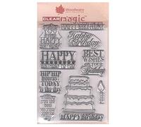Jane Gill Clear Magic Stamp - Plenty of Birthdays