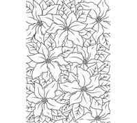 Jane Gill - Clear Magic Stamps - Poinsettia Lace