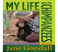 Jane Goodall My Life with the Chimpanzees Paperback Book in White Jane Goodall White