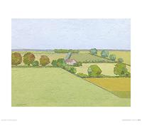 Jane Hewlett (Norfolk Fields) Art Print