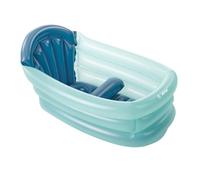 Jané Inflatable Bath, 3 Positions, 30 litres, Suitable from Birth, Evolutionary Positions, with Separator and Headrest, Blue