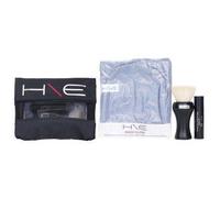 Jane Iredale HE Minerals Kit: Lip Balm SPF 15 + Facial Brush + Wash Glove + Bag 3pcs+1bag