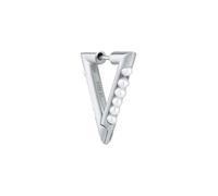 Jane Kønig Bahamas Small Earring Single Silver SBPE-HS22-S - Woman - Quartz - 925 Sterling Silver Silver