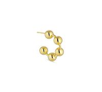 Jane Kønig Big Atomic Earring Single Goldplated Silver BAC-SS24-G - Woman - 925 Sterling Silver Gold