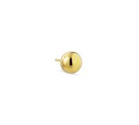 Jane Kønig Big Sphere Earring Single 18 ct. Goldplated Silver BSS-SS24-G - Woman - 925 Sterling Silver Gold