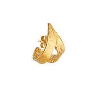 Jane Kønig Breakup Large Earring Single 18 ct. Goldplated Silver BBUE-SS23-G - Woman - 925 Sterling Silver Gold 15 mm