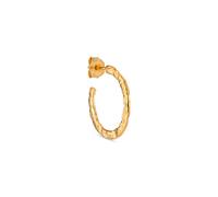 Jane Kønig Bruised Heart Earring Single 18 ct. Goldplated Silver BHC-SS23-G - Woman - 925 Sterling Silver Gold
