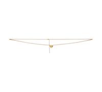 Jane Kønig Bruised Heart Stomach chain 18 ct. Goldplated Silver BHBC-SS23-G - Woman - 925 Sterling Silver Gold
