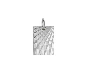 Jane Kønig Reflection Square Pendant Silver RSP01-S-AW2000 - Unisex - 925 Sterling Silver Silver