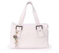 Jane Leather Shoulder Handbag Catwalk Collection Handbags White Medium