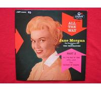 Jane Morgan - Morgan, Jane All The Way Part 2 EP London RER1162 EX/EX 1958 picture sleeve, with the Troubadors, there is writing on the side two label.