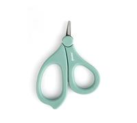 Jané Nail Clippers for Baby and Newborn, Rounded Tip and Short Blade, Stainless Steel, Ergonomic, with Safety Cap, Green