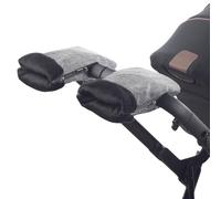 Jane Adult Handlebar Mittens for pushchairs - Grey Soil