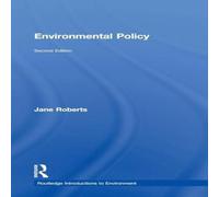 Jane Roberts Environmental Policy Hardback Book Jane Roberts Multicolor