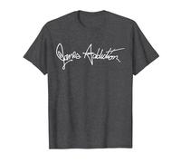 Jane’s Addiction Classic Logo in Greys T-Shirt, Men, Dark Heather Grey, 3X-Large
