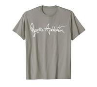 Jane’s Addiction Classic Logo in Greys T-Shirt, Men, Slate Grey, 3X-Large