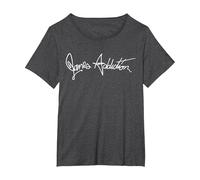 Jane’s Addiction Classic Logo in Greys T-Shirt, Women's Plus, Dark Heather Grey, 3X