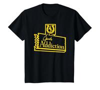 Jane’s Addiction Horse Logo in Black T-Shirt, Youth, Black, 3T