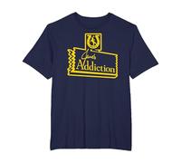 Jane’s Addiction Horse Logo in Blue T-Shirt, Men's Big and Tall, Navy Blue, 3X Tall
