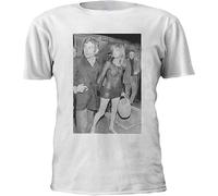 Jane Serge Gainsbourg Slogan Premiere No Bra Men Tshirt 951 White