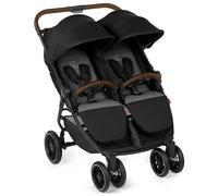 Jane Twinlink Pram & Pushchair for 2 Children or Twins, Cold Black