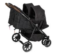 Jane Twinlink Pram & Pushchair for 2 Children or Twins, Cold Black
