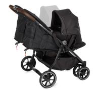 Jane Twinlink Pram & Pushchair for 2 Children or Twins, Cold Black