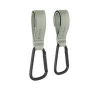 Jané Universal Multi-Function Hooks, Pack of 2, for Handlebars, Pushchairs, Prams, for Hanging Shopping Bags, Backpack, etc, up to 5 kg, Green
