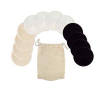 Jané Washable and Reusable Breastfeeding Discs, Pack of 12 Units, Size M, 10 cm Diameter Cup A-C, Includes