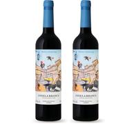 Janela Branca Special Selection Red 75 legant Portuguese Red Blend from Lisboa with Juicy Berry, Spice & Oak Nuances - Fresh, Balanced Style by Quinta de S. Sebastião - 13% ABV (Pack of 2)
