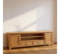 Janelle Oak Extra Large Storage TV Unit