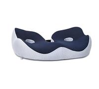 Janemiri Seat Cushion, Seat Cushion for Sit Bone and Back Pain Relief, Butt, Tailbone, Hip, Hamstring, Posture Support - Memory Foam Comfort Ischial Tuberosity Pillow (Blue)